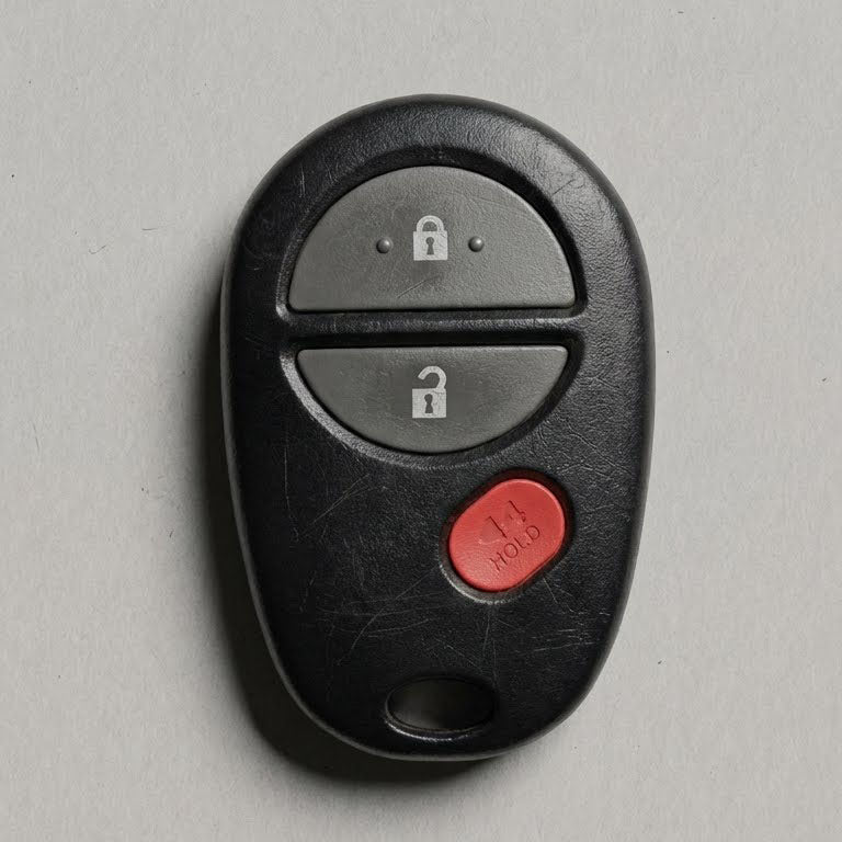 Premium Leather Key Fob for Toyota