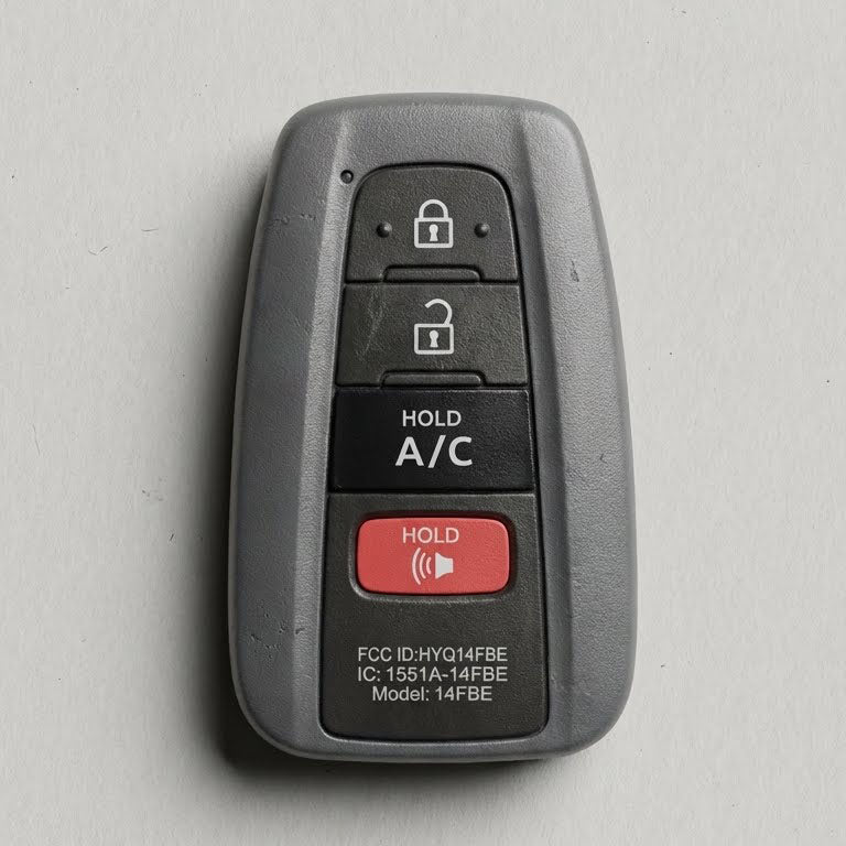 Premium Leather Key Fob for Toyota - Carsilks 