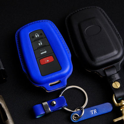 Premium Leather Key Fob for Toyota
