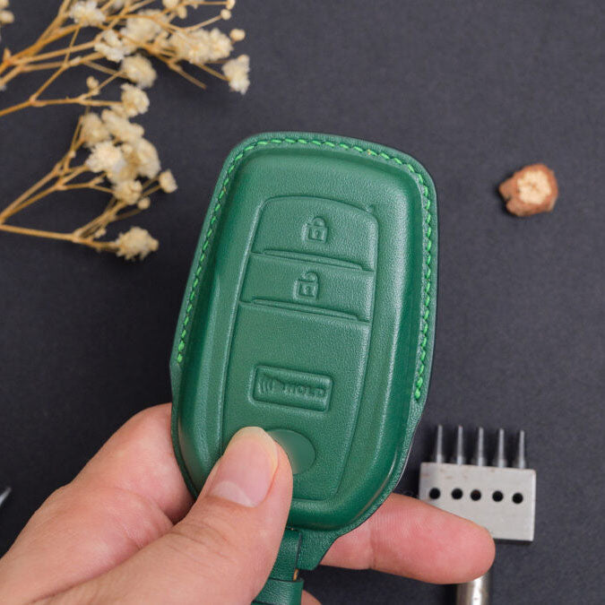 Premium Leather Key Fob for Toyota - Carsilks 