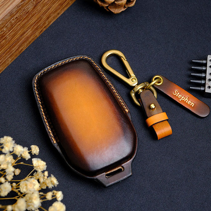 Premium Leather Key Fob for Toyota - Carsilks 