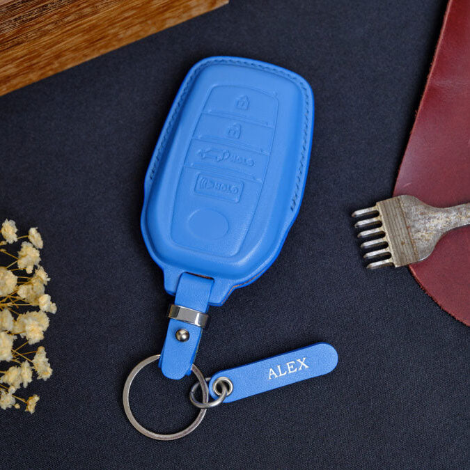 Premium Leather Key Fob for Toyota - Carsilks 