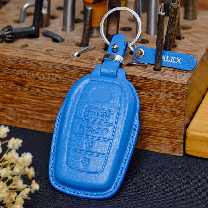 Premium Leather Key Fob for Toyota - Carsilks 