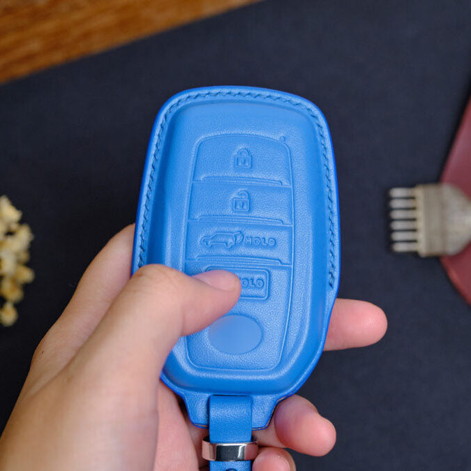 Premium Leather Key Fob for Toyota - Carsilks 