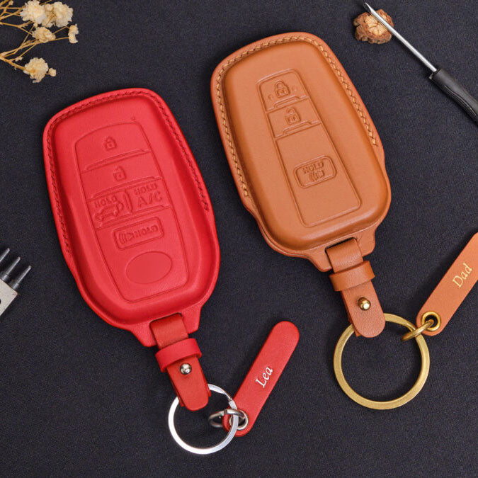 Premium Leather Key Fob for Toyota - Carsilks 