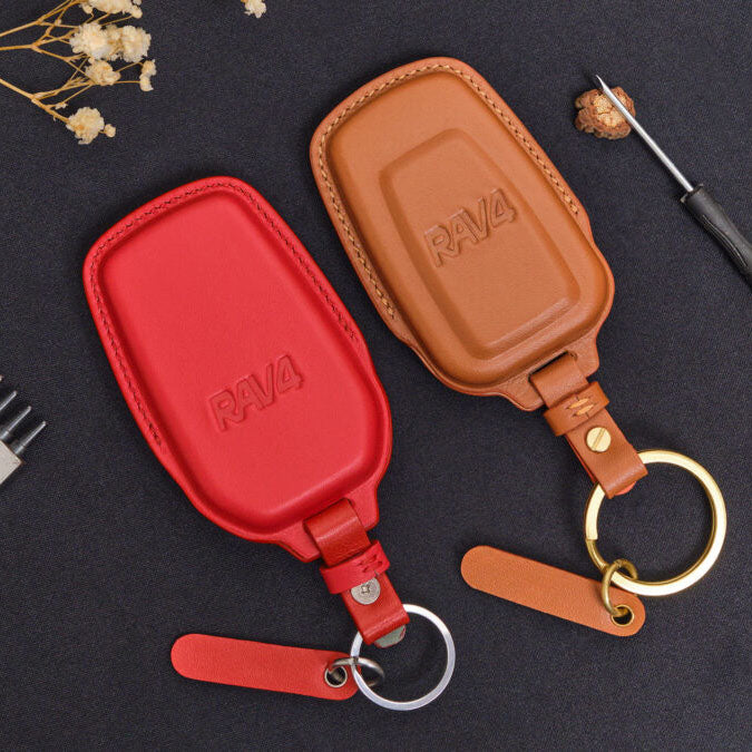 Premium Leather Key Fob for Toyota - Carsilks 