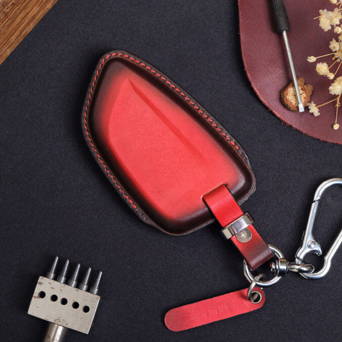 Premium Leather Key Fob for Toyota - Carsilks 