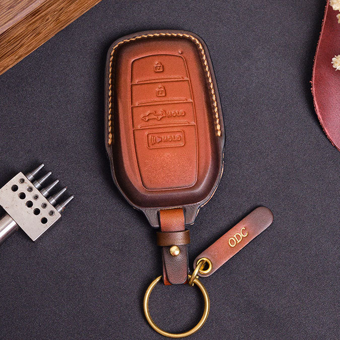 Premium Leather Key Fob for Toyota - Carsilks 