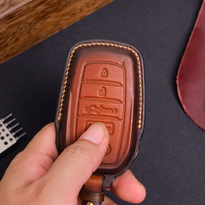 Premium Leather Key Fob for Toyota - Carsilks 