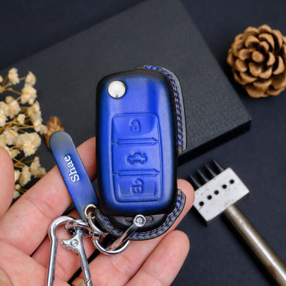 Premium Leather Key Fob for Volkswagen - Carsilks 