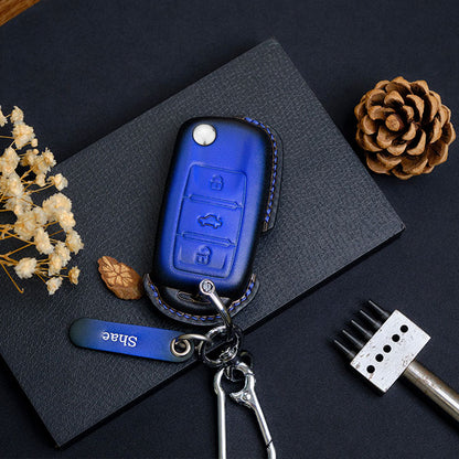 Premium Leather Key Fob for Volkswagen - Carsilks 