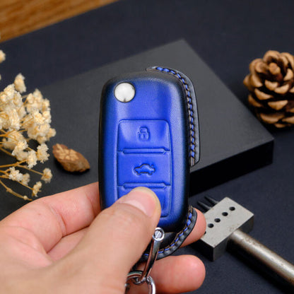 Premium Leather Key Fob for Volkswagen - Carsilks 