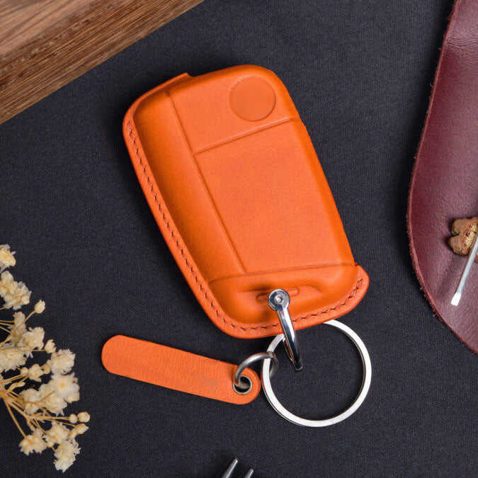Premium Leather Key Fob for Volkswagen - Carsilks 