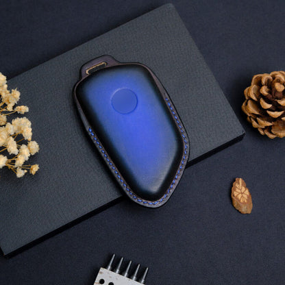 Premium Leather Key Fob for Volkswagen