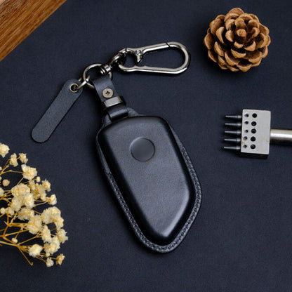 Premium Leather Key Fob for Volkswagen