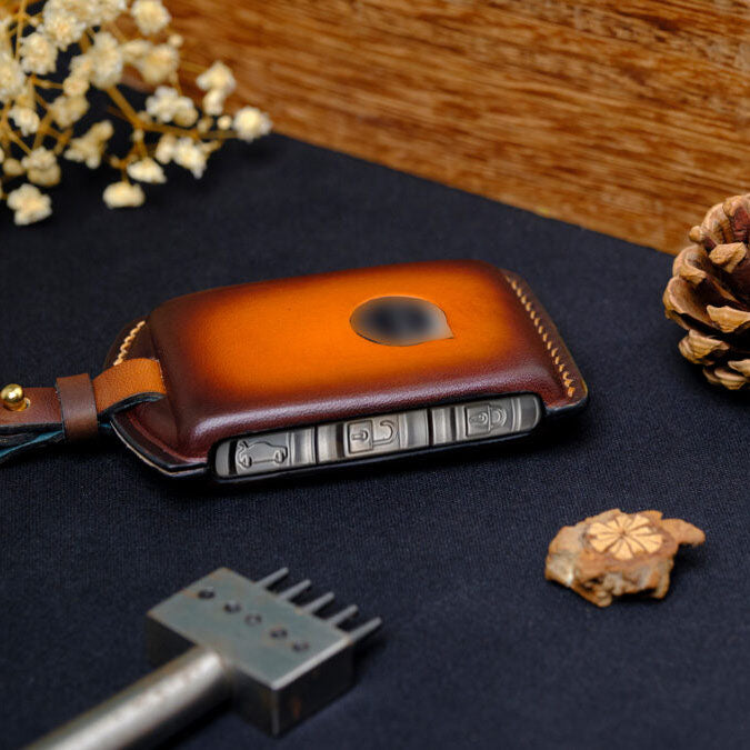 Premium Leather Key Fob for Volvo - Carsilks 