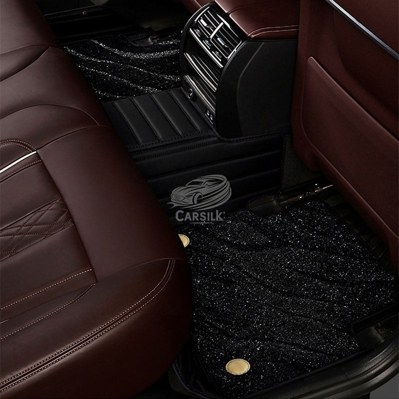 BLACK GALAXY CUSTOM CAR MATS - Image 4