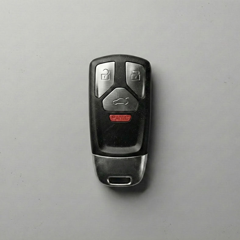 Alternative view of Premium Leather Key Fob for Audi