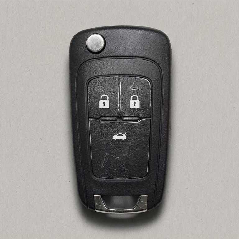 Alternative view of Premium Leather Key Fob for Chevrolet