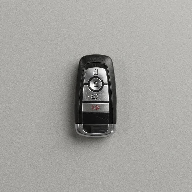 Alternative view of Premium Leather Key Fob for Ford