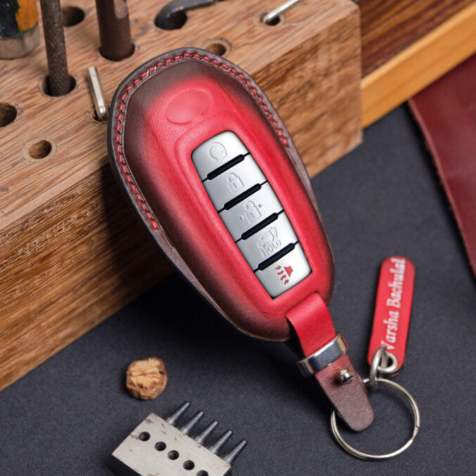 Premium Leather Key Fob for Infiniti - Image 15