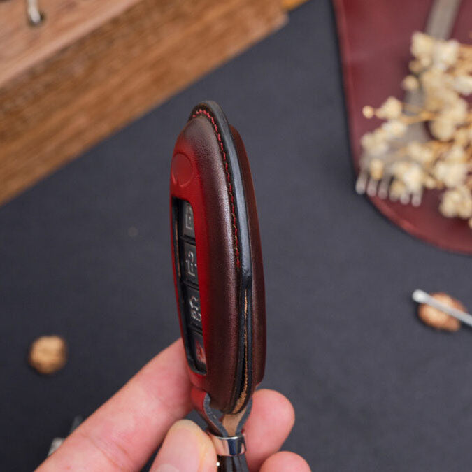 Premium Leather Key Fob for Infiniti - Image 7