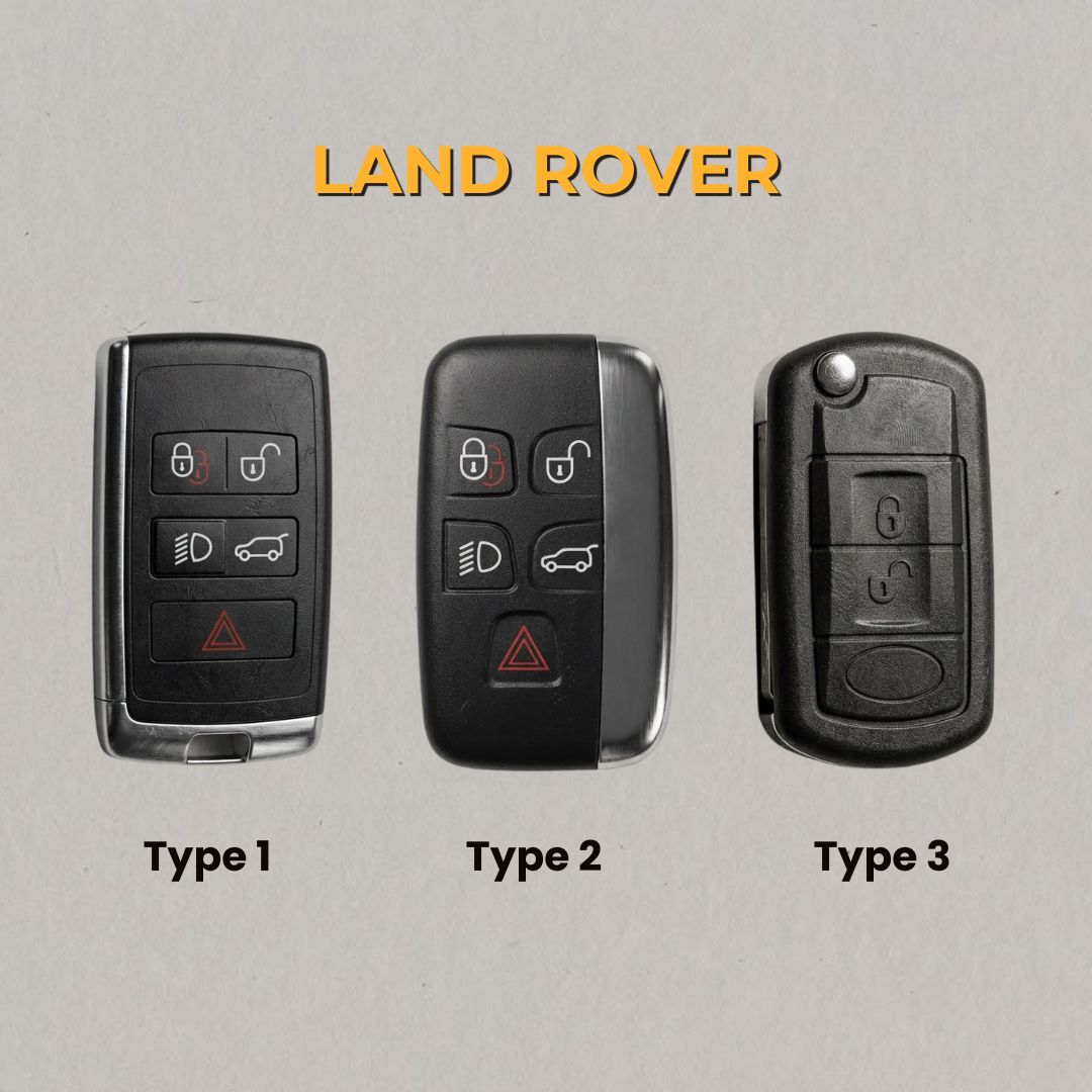 Premium Leather Key Fob for Land Rover