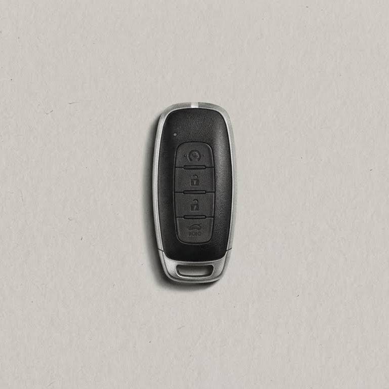 Alternative view of Premium Leather Key Fob for Nissan