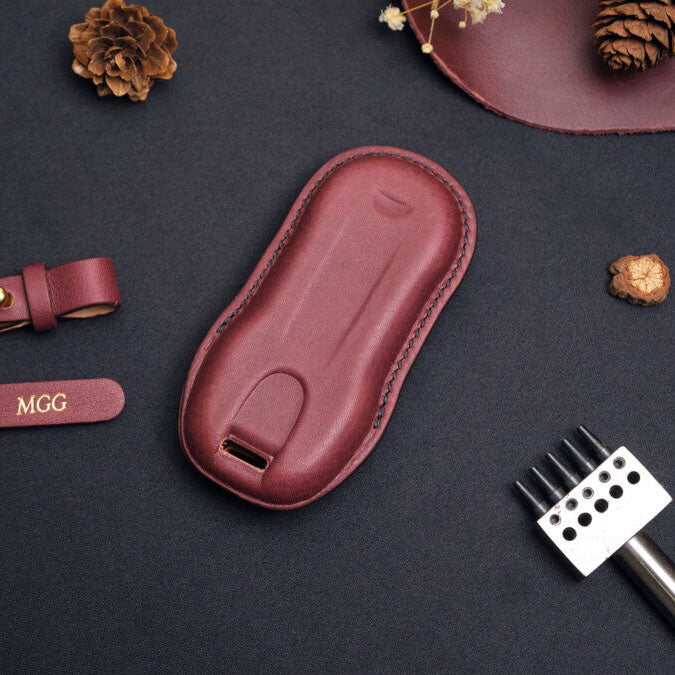 Premium Leather Key Fob for Porsche - Image 6