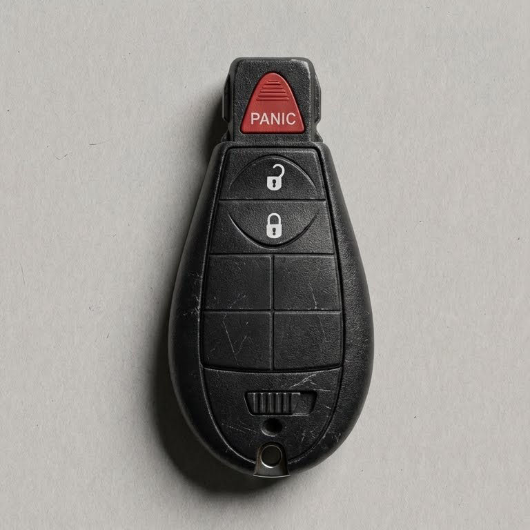 Alternative view of Premium Leather Key Fob for Ram