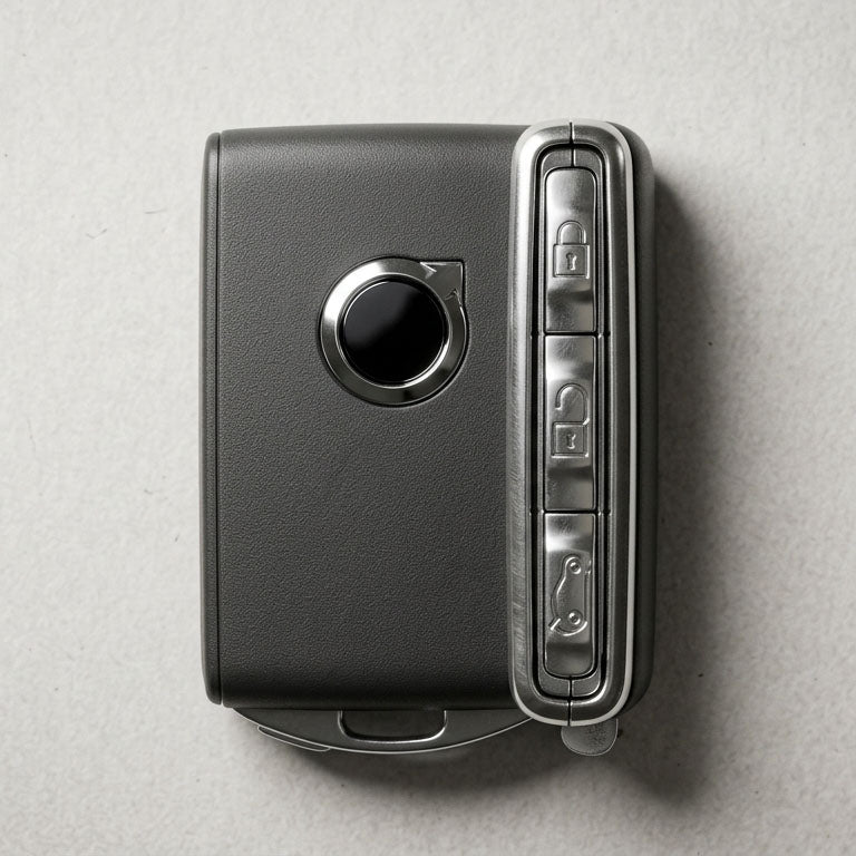 Alternative view of Premium Leather Key Fob for Volvo