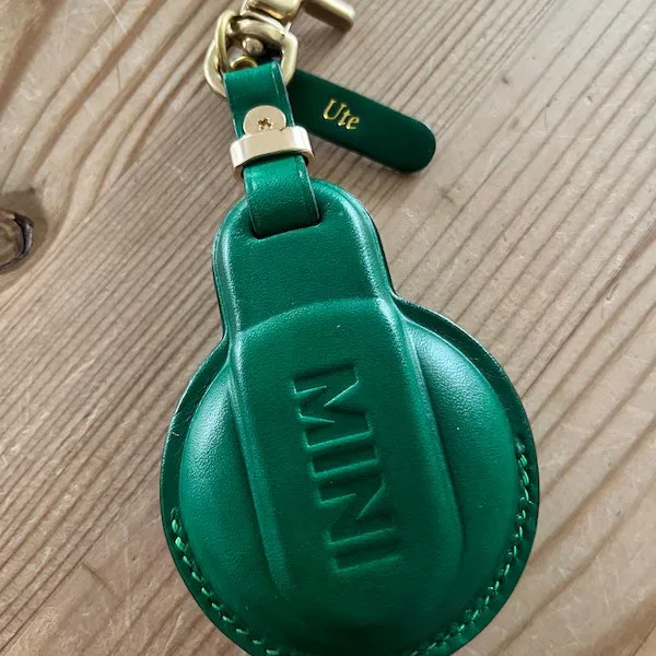 Premium Leather Key Fob for Volvo photo review