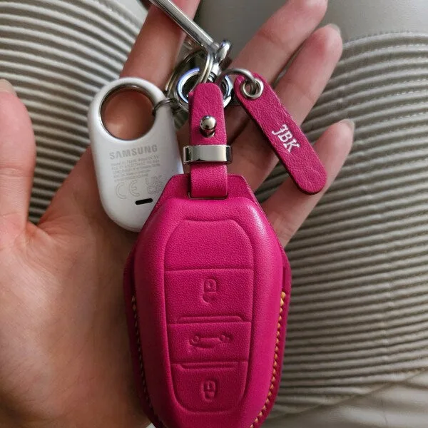 Premium Leather Key Fob for Volvo photo review