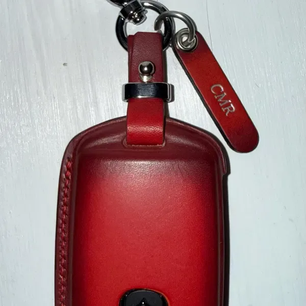 Premium Leather Key Fob for Volvo photo review